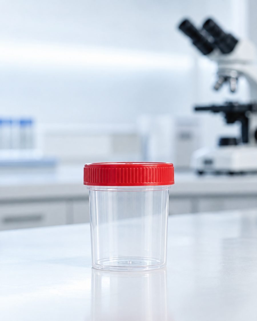 Frasco coletor de laboratório