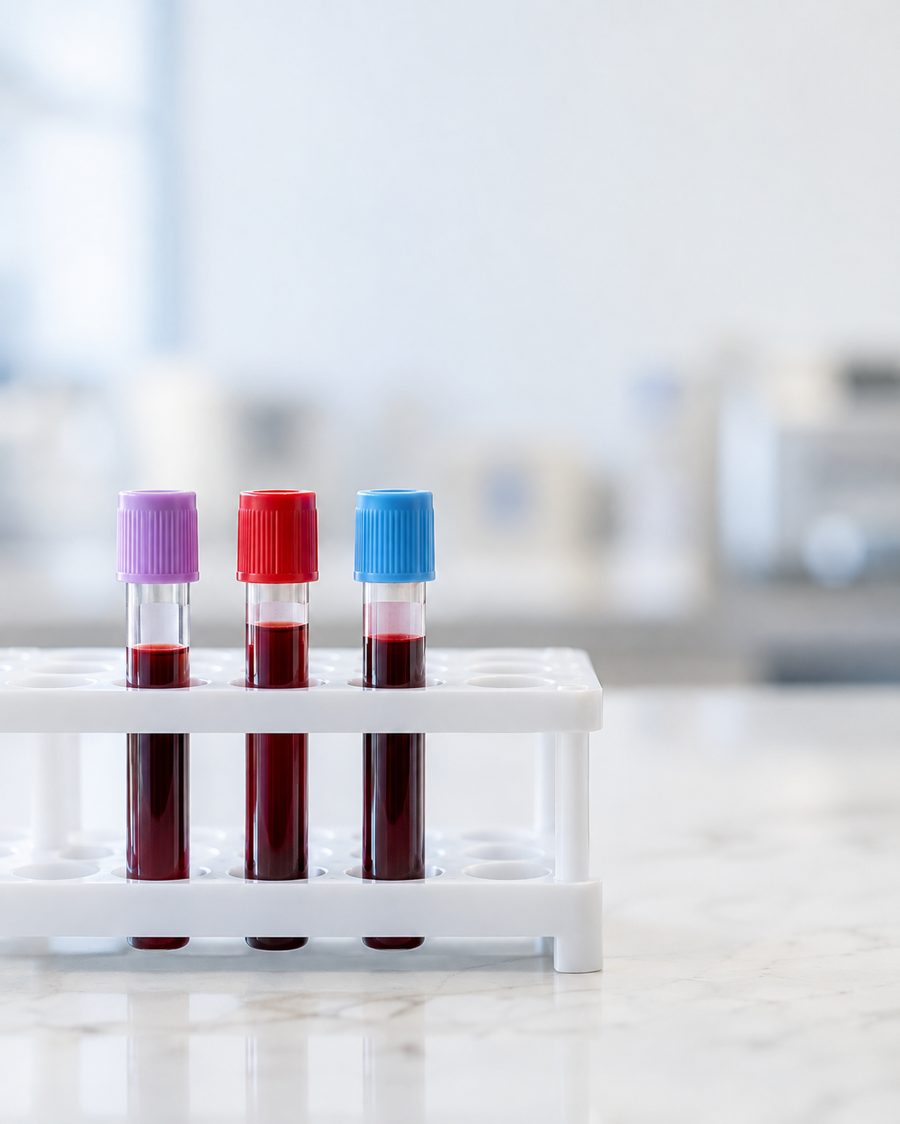 Tubos de coleta de sangue